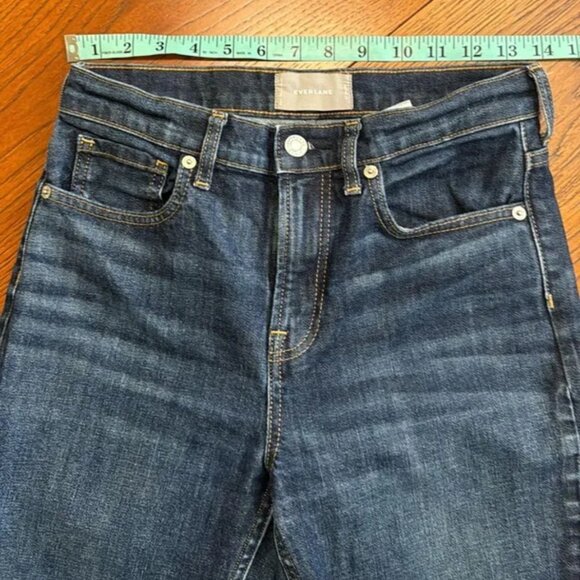 Everlane Kick Crop Flare Jeans size 27 - Picture 5 of 8